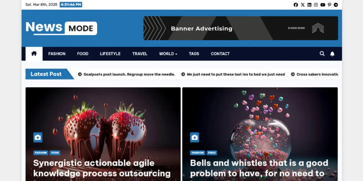 ニュースモード