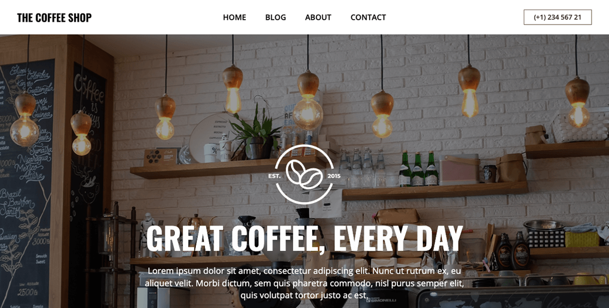 コーヒーショップ